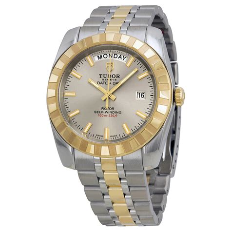 Tudor Date and Day Classic Automatic Beige Dial Stainless